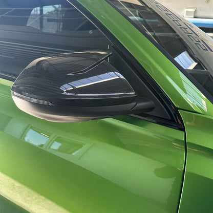 M4 Style Carbon Fiber add on Mirror Caps for Audi RSQ8 Pre-LCI (2019-2023) Lamborghini Urus