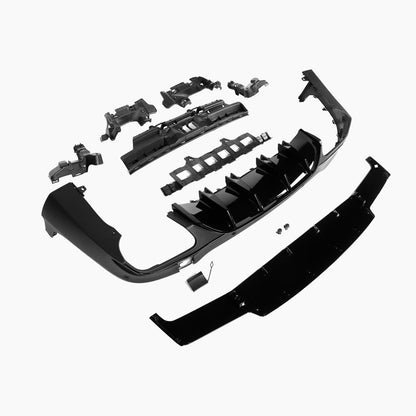 Mercedes-Benz GLC X253 (2015–2022) GLC63 Rear Diffuser/For AMG/Black
