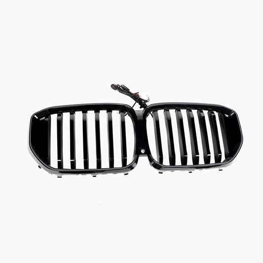 Single Slat Gloss Black LED Front Grille for BMW X5 G05 LCI (2023+)