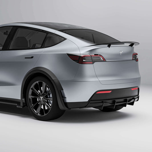 Tesla Model Y carbon fiber rear diffuser main product view