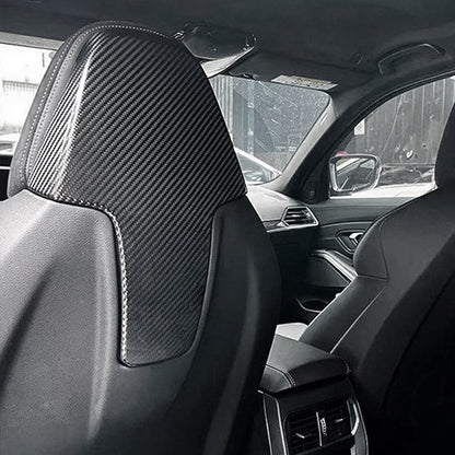 ST Style Prepreg Carbon Fiber Seat Back Cover for BMW M3 G80/G81 M4 G82/G83 (2021+)