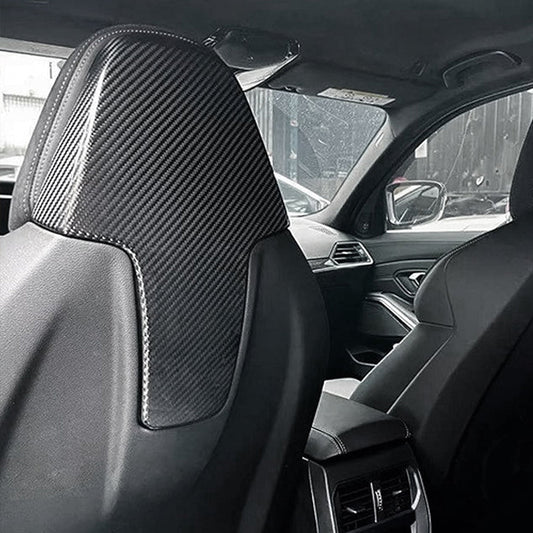 ST Style Prepreg Carbon Fiber Seat Back Cover for BMW M3 G80/G81 M4 G82/G83 (2021+)