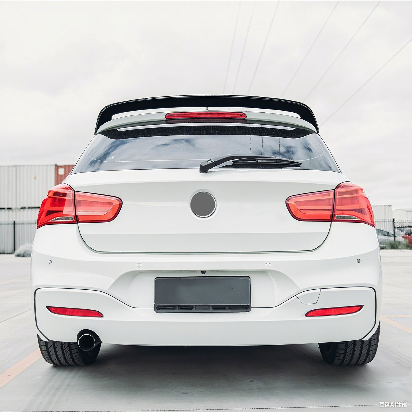 BMW 1 Series F20 (2015–2019) M-Performance Spoiler /Gloss Black
