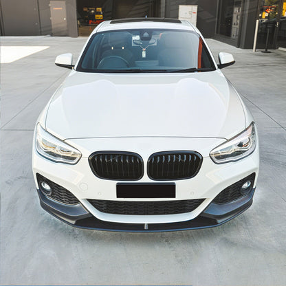 BMW 1 Series F20 (2015–2019) M-Performance Front Lip/For M-Tech Gloss Black