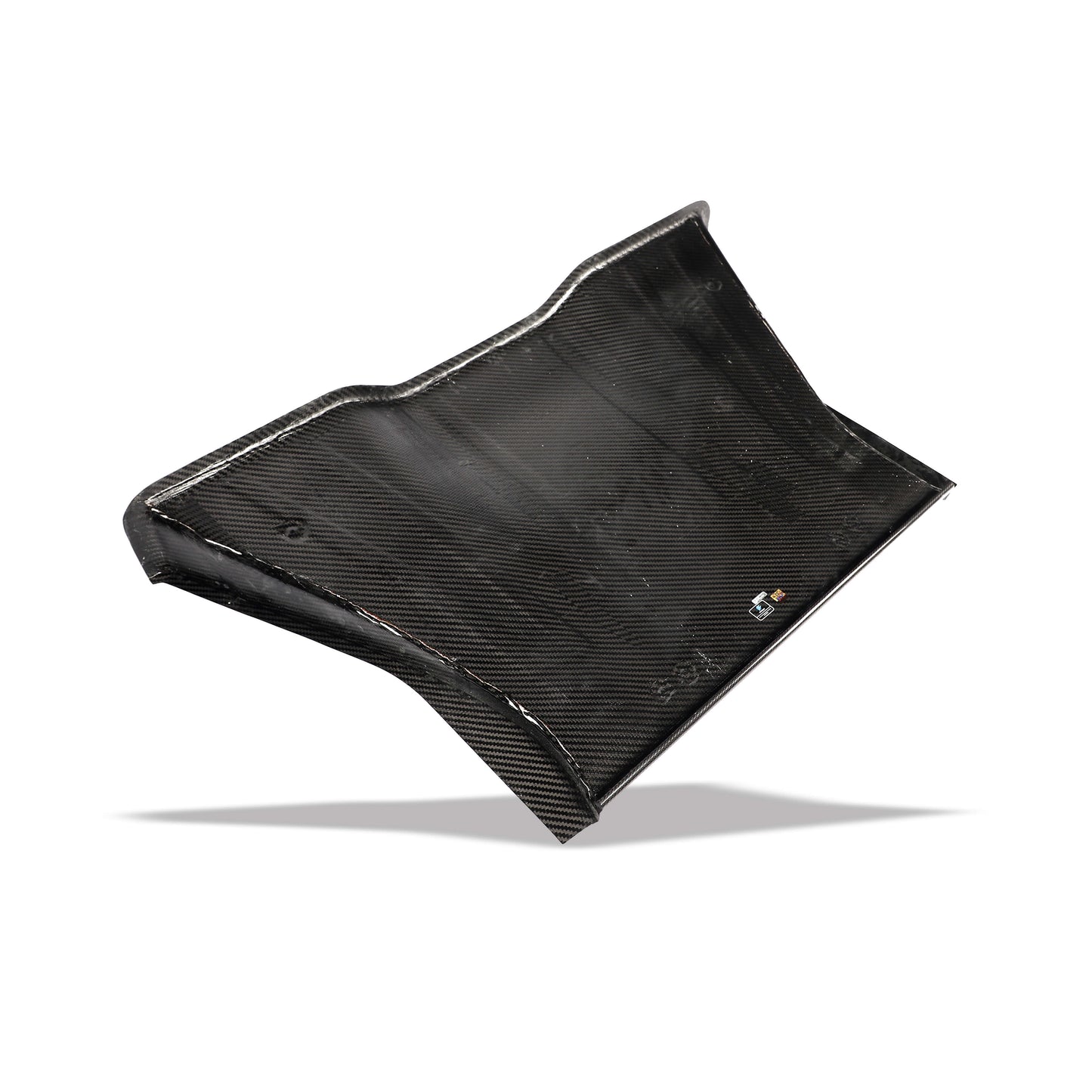 Corvette C7 carbon fiber diffuser, lower rear bumper fitment view