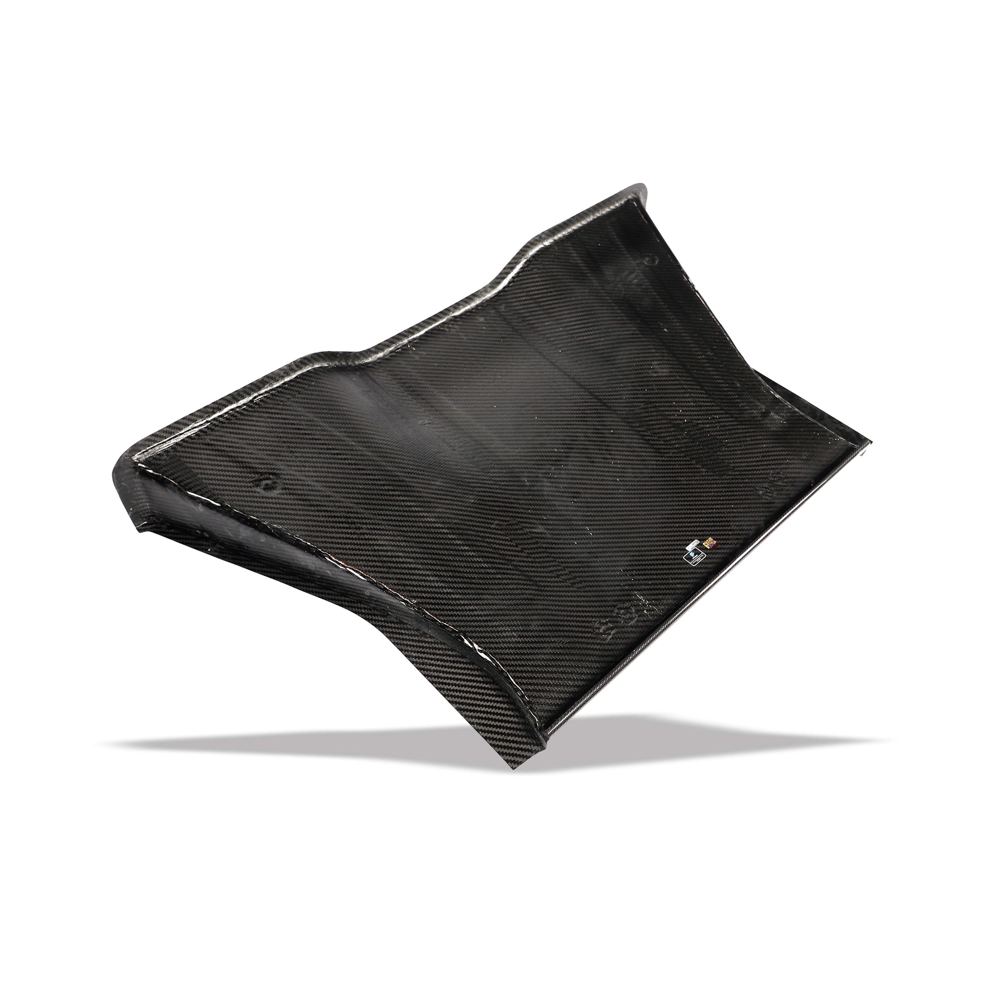 Corvette C7 carbon fiber diffuser, lower rear bumper fitment view