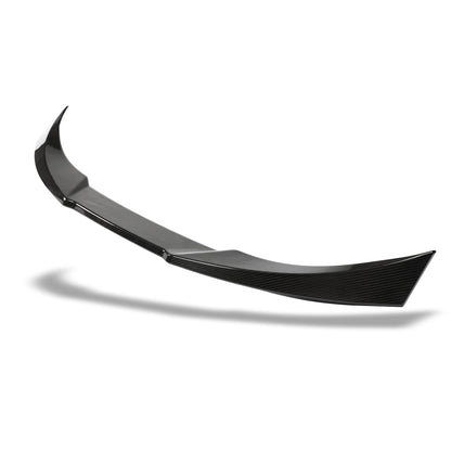 Side profile of carbon fiber trunk spoiler on BMW M8