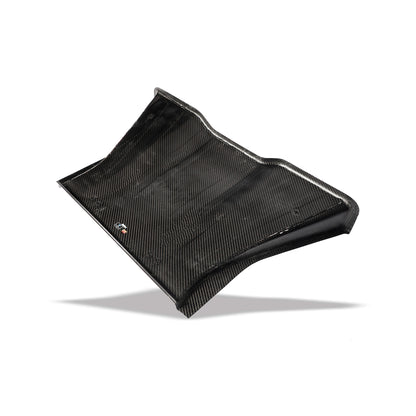Corvette C7 carbon fiber rear diffuser, full panel studio view