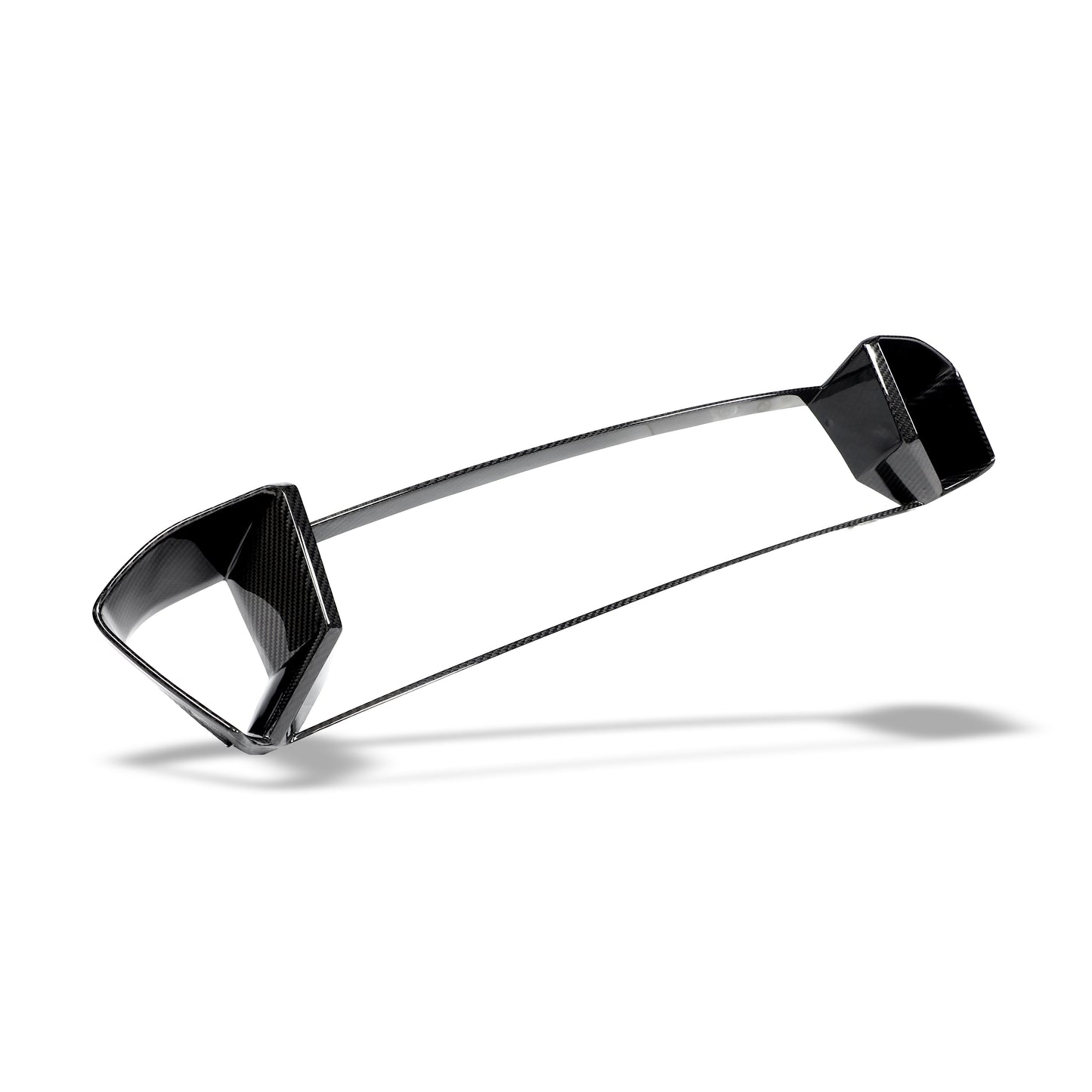 BMW M8 F93 carbon fiber intake trim side profile close-up