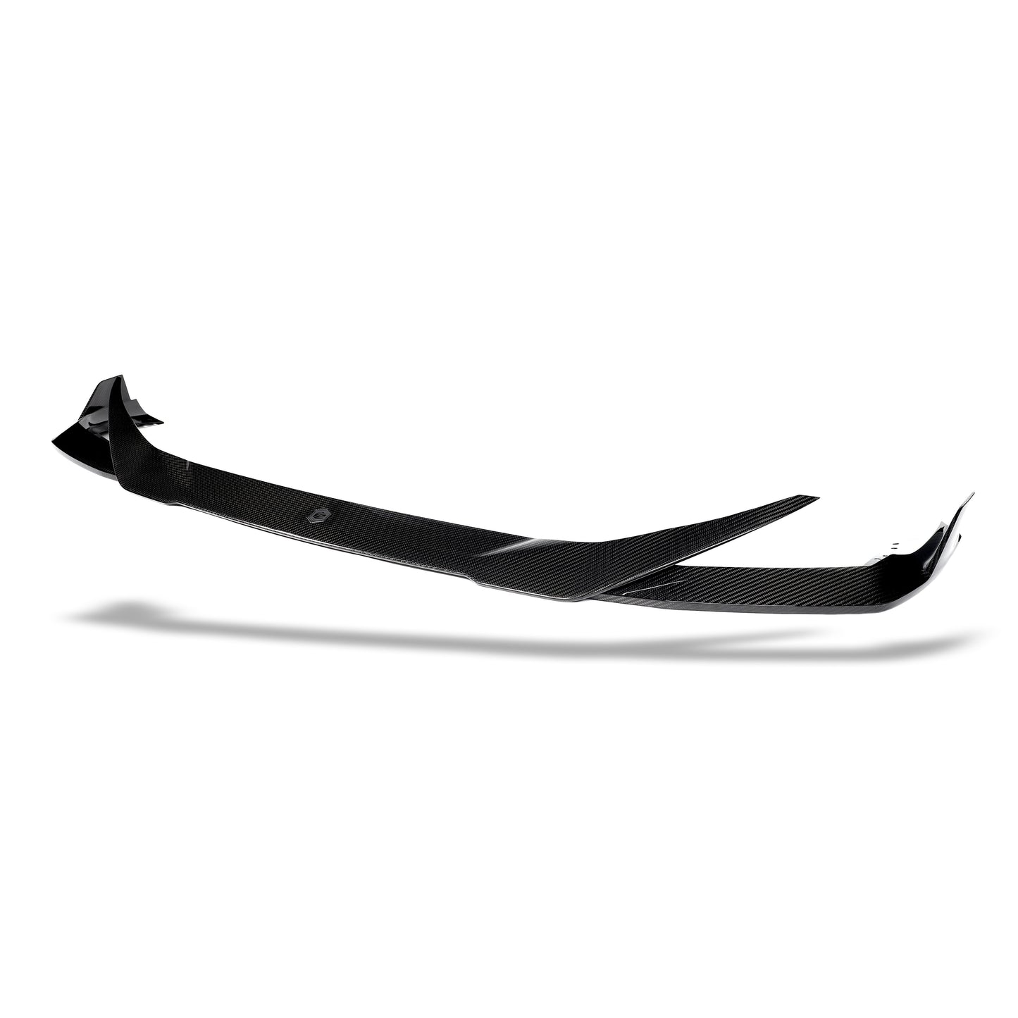 X6M F96 carbon fiber splitter edge profile detail
