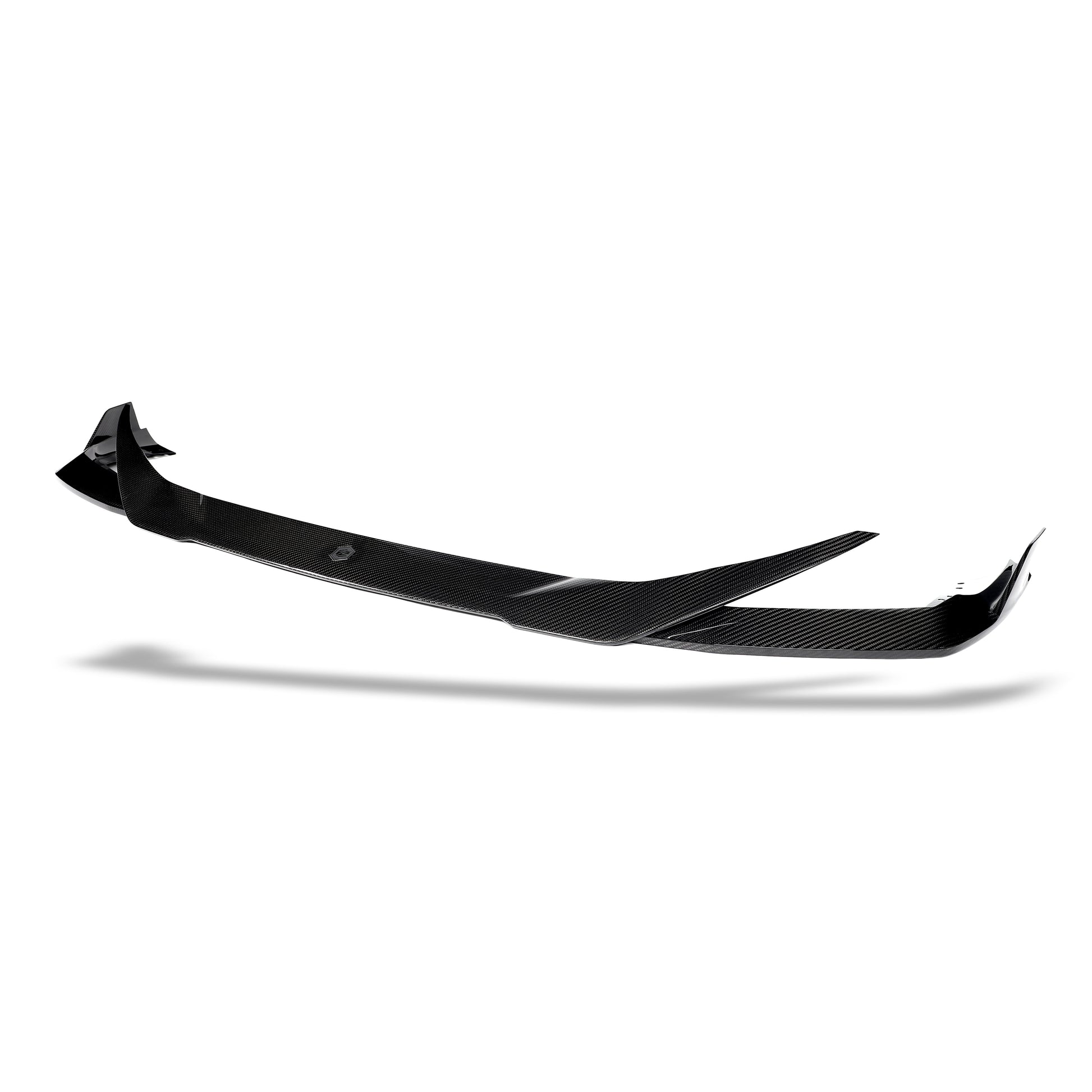 X6M F96 carbon fiber splitter edge profile detail