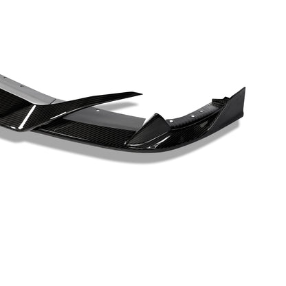 X5M F95 carbon splitter edge profile detail