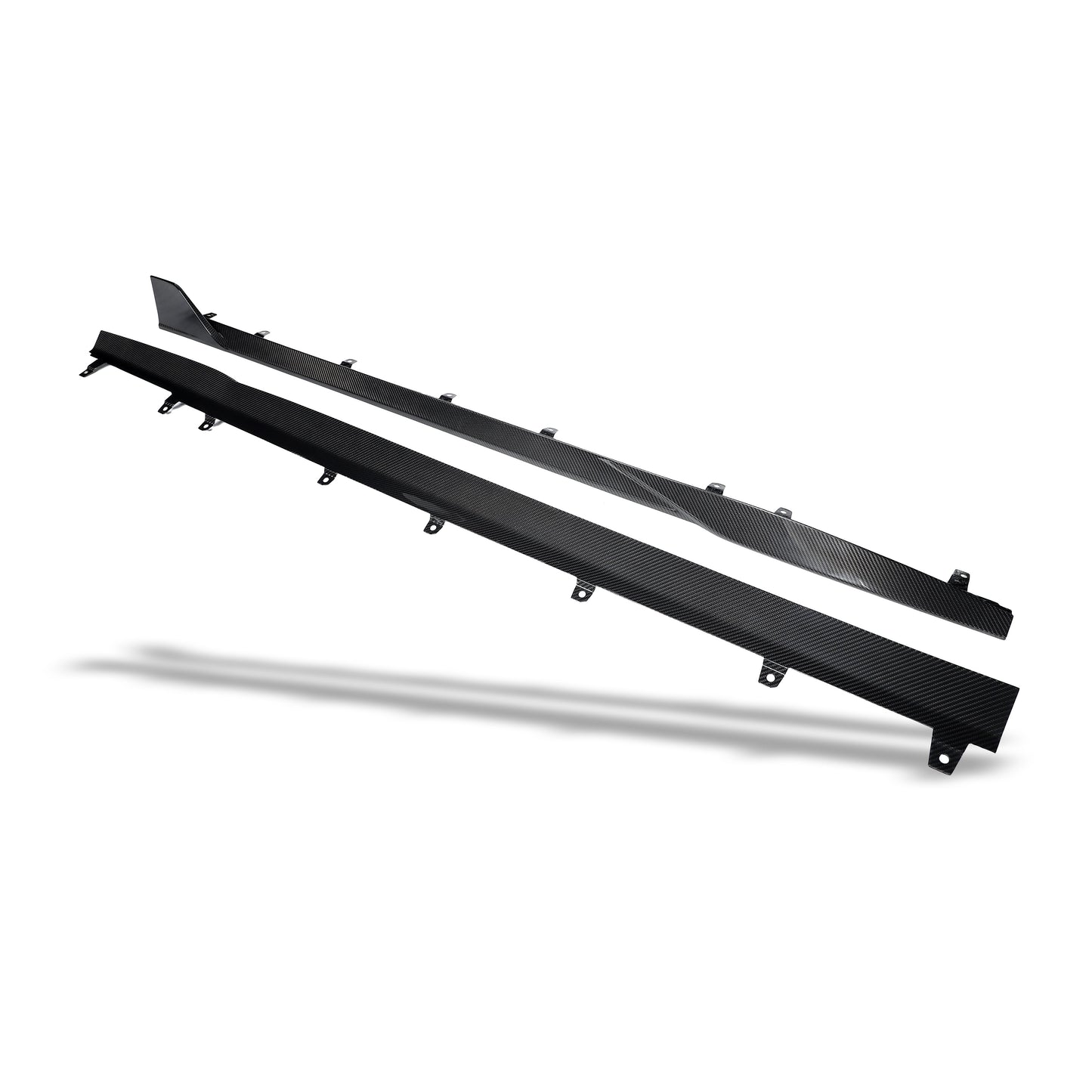 BMW M8 F93 carbon rocker extension front section detail