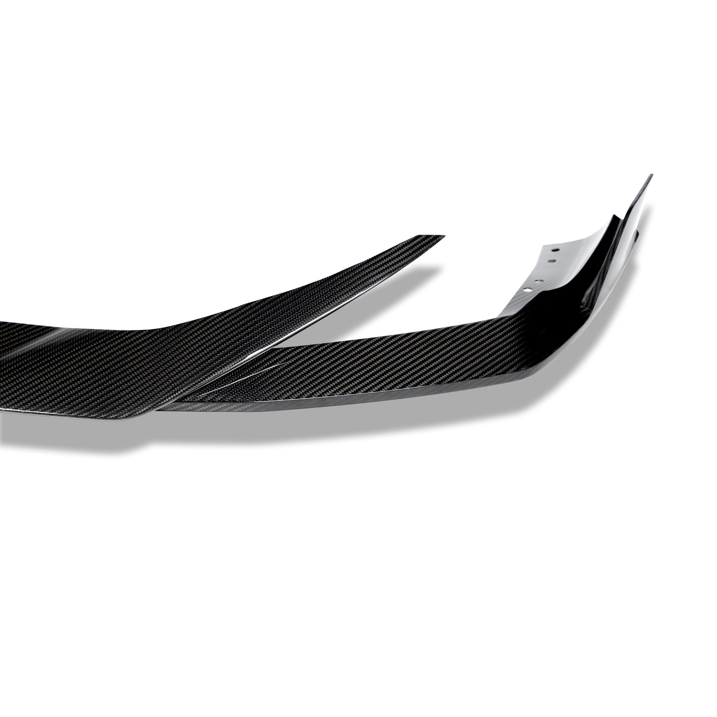 BMW X6M F96 front lip lower bumper fitment view