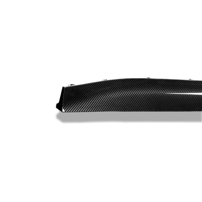 BMW M4 G82 carbon fiber race side skirt front section view