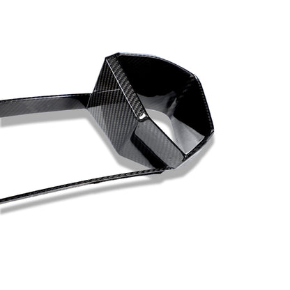 BMW M8 F93 carbon fiber intake trim paired piece layout