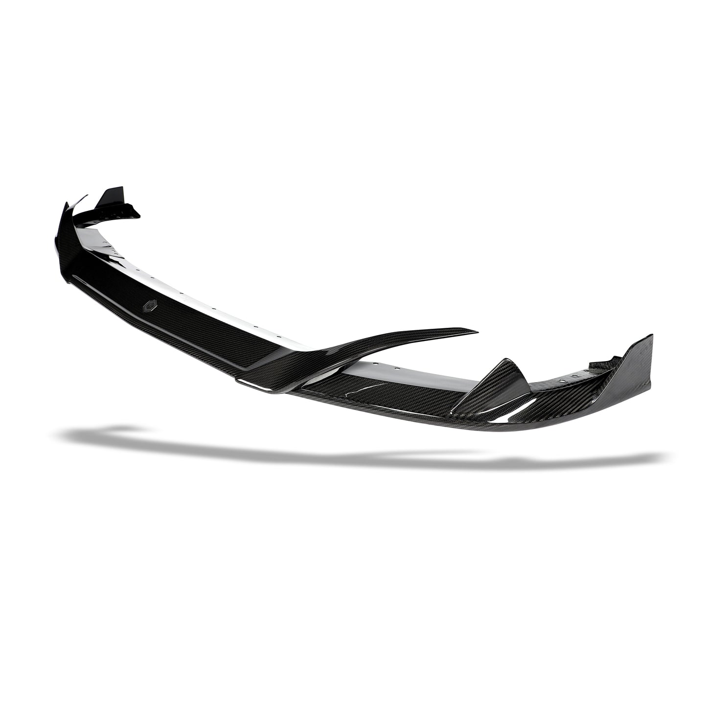 BMW X5M F95 Pre-LCI front lip lower bumper fitment view
