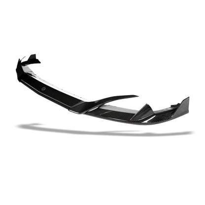 BMW X5M F95 Pre-LCI front lip lower bumper fitment view