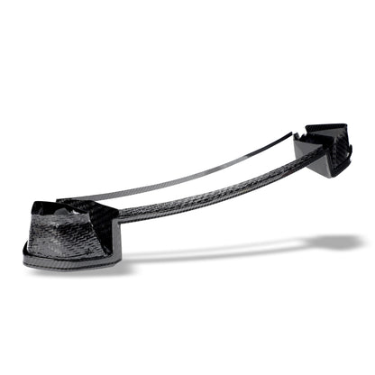 BMW M8 F93 carbon fiber intake trim weave texture macro