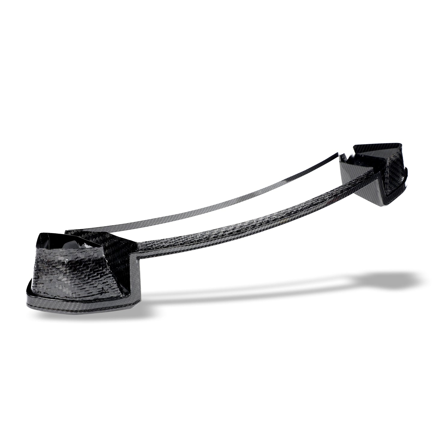 BMW M8 front fascia carbon intake accent angled view