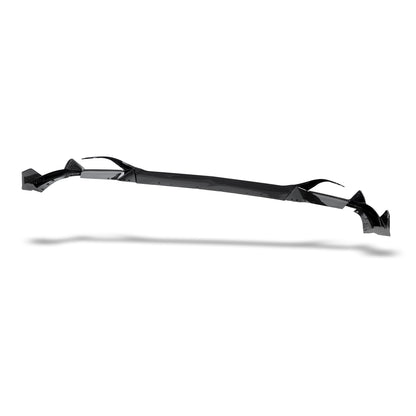 BMW X5M F95 front lip full front bumper installed view