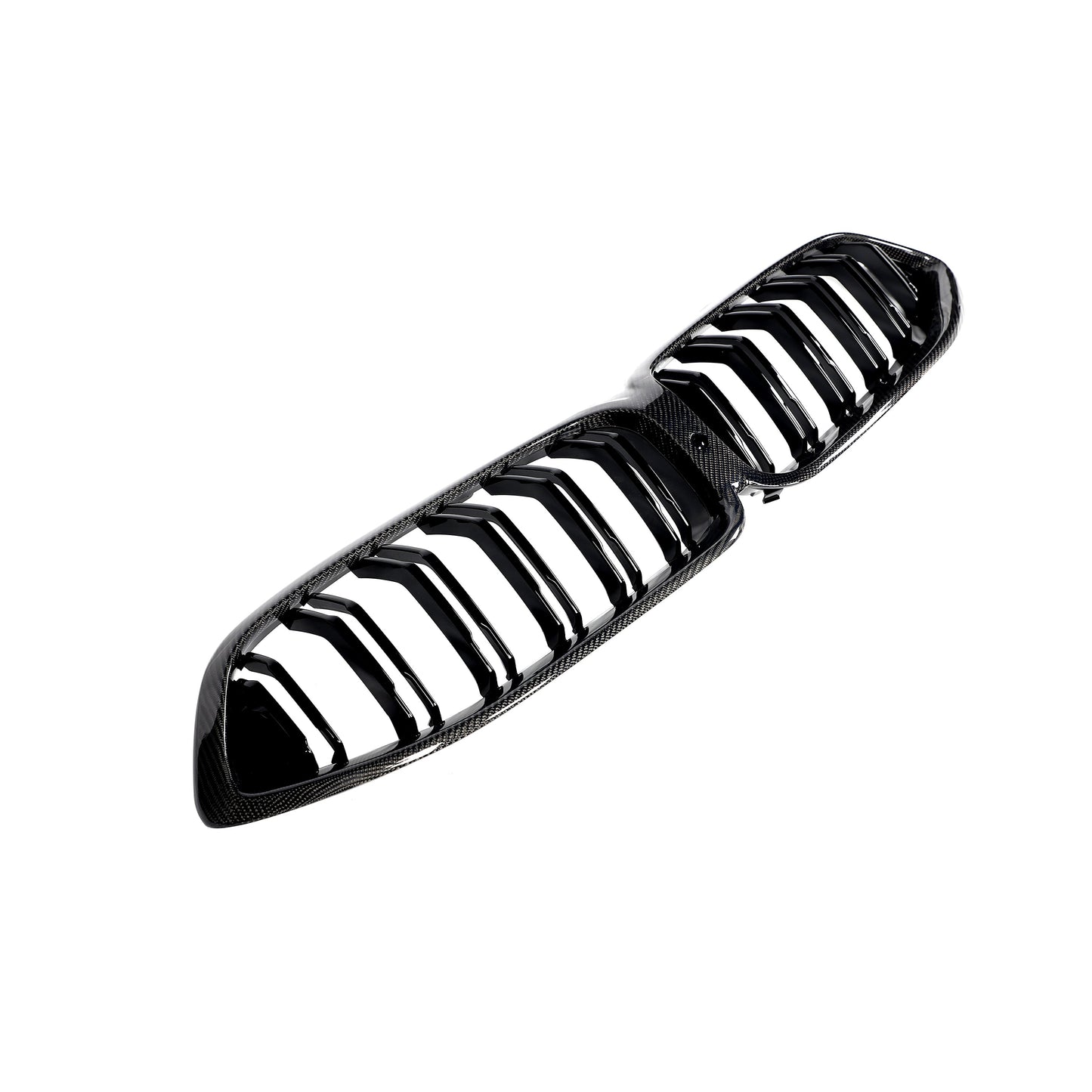 ST Style Dual Slat Carbon Fiber Front Grille for BMW 8 Series G14/G15/G16 (2019+)