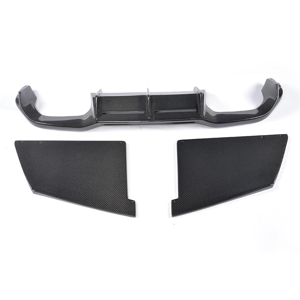 MTC Style Carbon Fiber Rear Diffuser for BMW M2 F87 Coupé (2016-2018)
