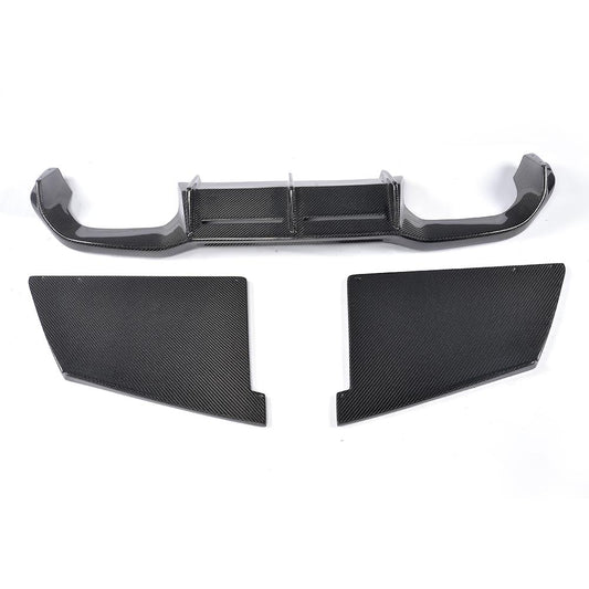 MTC Style Carbon Fiber Rear Diffuser for BMW M2 F87 Coupé (2016-2018)