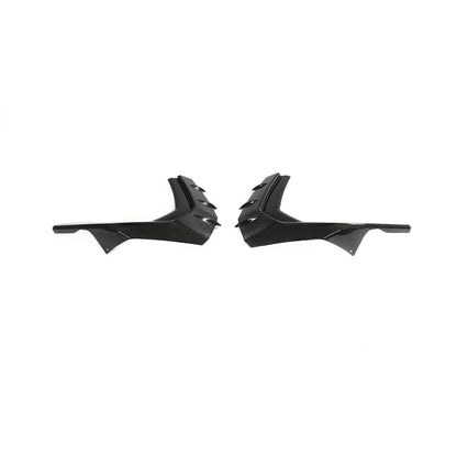 ST Style Carbon Fiber Front Bumper Fins for Audi S3 8Y (2020-2024)