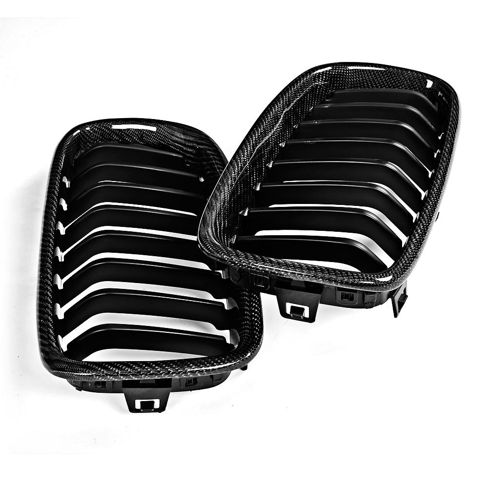 Single Slat Carbon Fiber Front Grille for BMW 3 Series F30 (2012-2019)