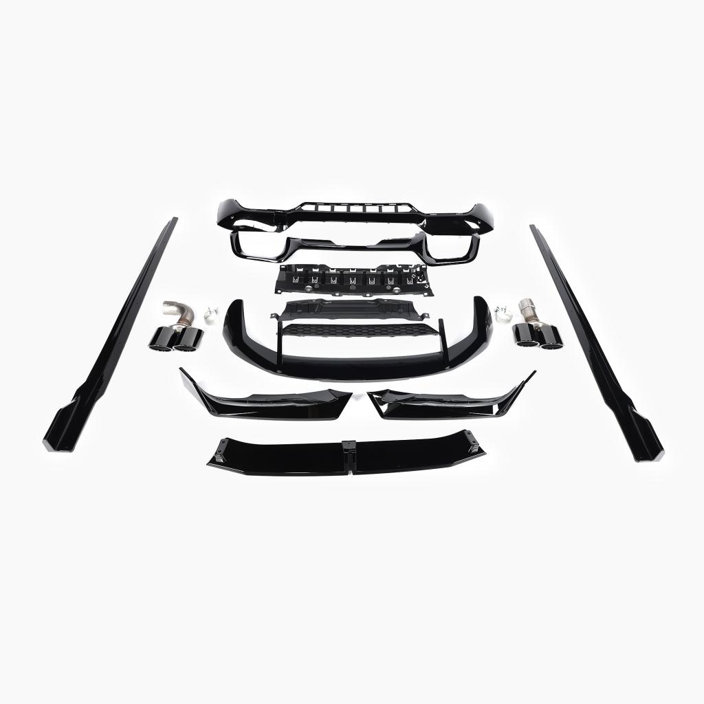 Gloss Black Aero Kit for BMW X3 G01 LCI M Sport (2021-2024)
