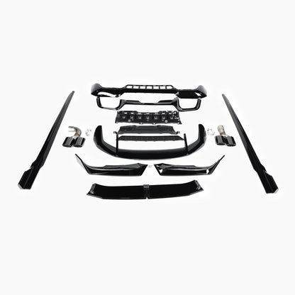 Gloss Black Aero Kit for BMW X3 G01 LCI M Sport (2021-2024)