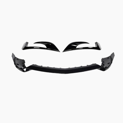 Brabus Style Gloss Black Front Lip Kit for Mercedes Benz S-Class W222 Pre-Facelift (2014-2017)