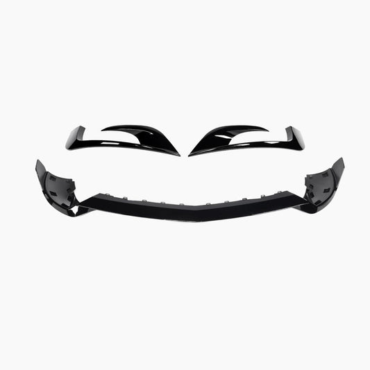 Brabus Style Gloss Black Front Lip Kit for Mercedes Benz S-Class W222 Pre-Facelift (2014-2017)