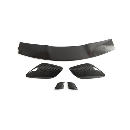 AMG Style Carbon Fiber Roof Spoiler for Mercedes Benz A-Class W177 Pre-Facelift Hatchback (2018-2022)