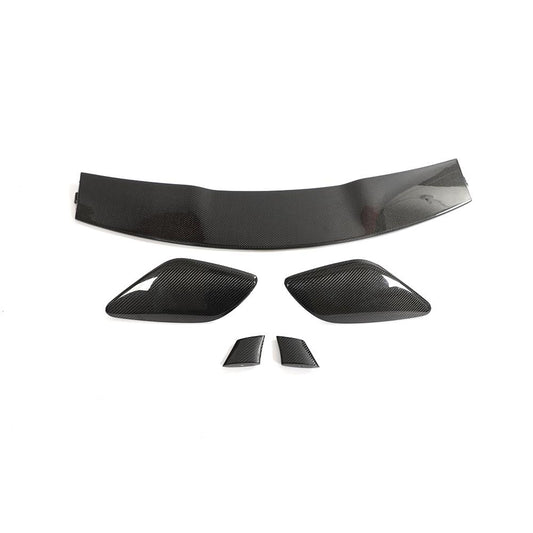AMG Style Carbon Fiber Roof Spoiler for Mercedes Benz A-Class W177 Pre-Facelift Hatchback (2018-2022)