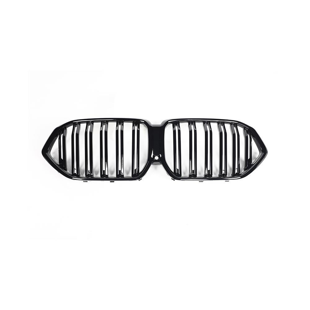 Dual Slat Gloss Black Front Grille for BMW X6 G06 LCI (2023+)