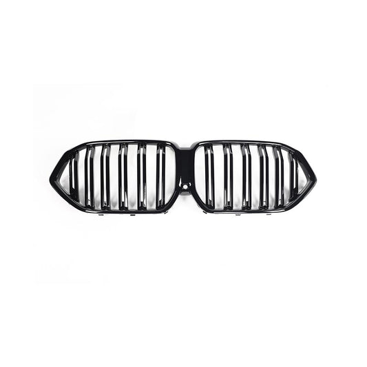 Dual Slat Gloss Black Front Grille for BMW X6 G06 LCI (2023+)