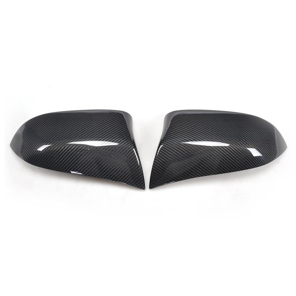 ST Style Carbon Fiber REPLACEMENT Mirror Caps For BMW X5 F15 (2013-2018), X6 F16 (2014-2019)
