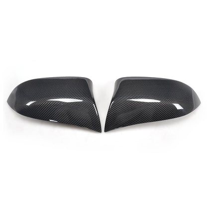 ST Style Carbon Fiber REPLACEMENT Mirror Caps For BMW X5 F15 (2013-2018), X6 F16 (2014-2019)