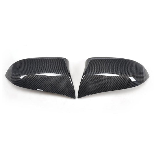 ST Style Carbon Fiber REPLACEMENT Mirror Caps For BMW X5 F15 (2013-2018), X6 F16 (2014-2019)