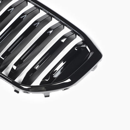 Single Slat Gloss Black Front Grille for BMW X5 G05 LCI (2023+)