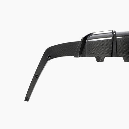 V Style Carbon Fiber Rear Diffuser for BMW M6 F06/ F12/ F13 (2011-2018)