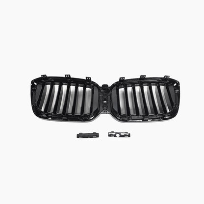 Single Slat Gloss Black Front Grille for BMW X3 G01 LCI (2021-2024)