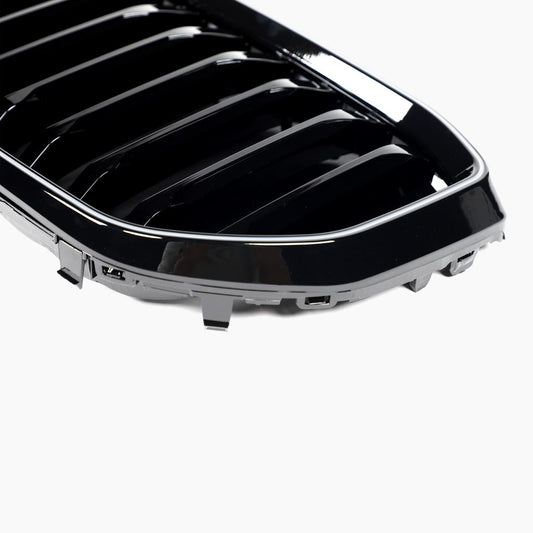 Single Slat Gloss Black LED Front Grille for BMW X5 G05 LCI (2023+)