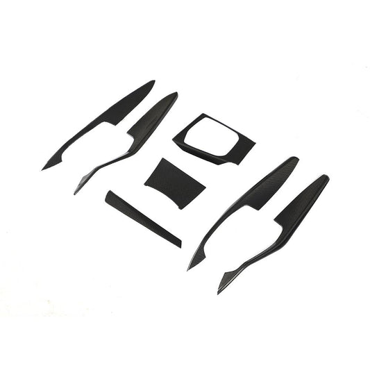 Performance Style Carbon Fiber Interior Door Console Panel Trims for BMW 3 Series G20/G21 Pre-LCI (2019–2022)