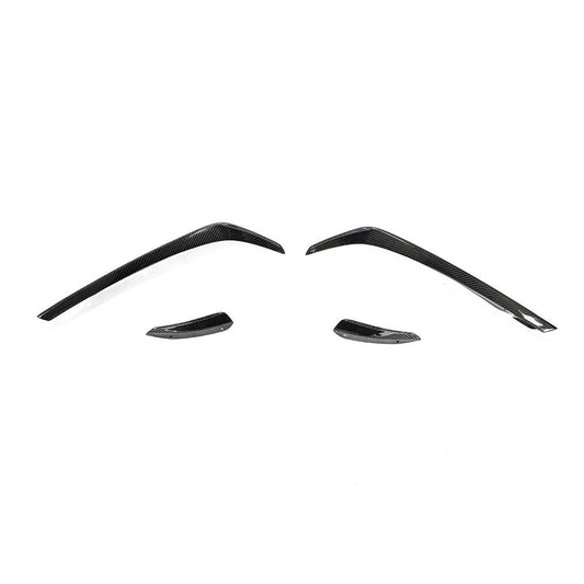 ST Style Carbon Fiber Front Canards for Mercedes Benz A-Class W176 Sport/A45 AMG Facelift (2016-2018)