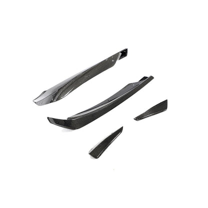 ST Style Carbon Fiber Front Canards for Mercedes Benz A-Class W176 Sport/A45 AMG Facelift (2016-2018)