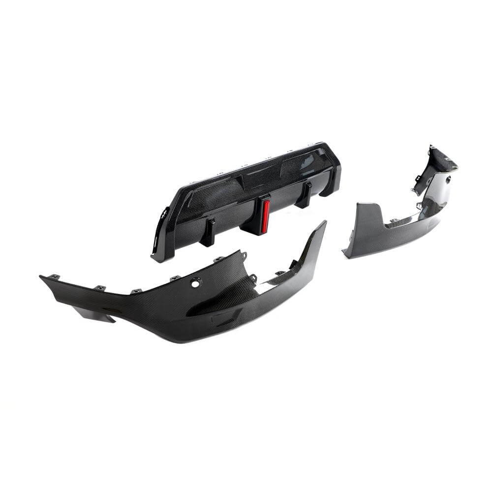 Carbon Fiber Rear LED diffuser For BMW 2Series G42 M sport(2021-present)