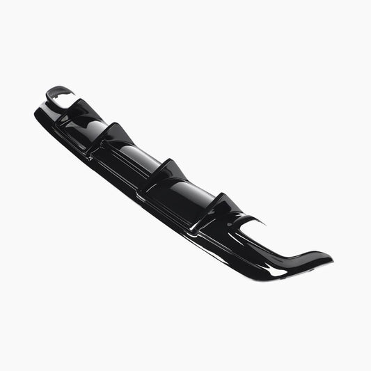 ST Style Gloss Black Rear Diffuser for Mercedes Benz CLA 45 AMG C117 Facelift & Pre‑Facelift (2014-2019）